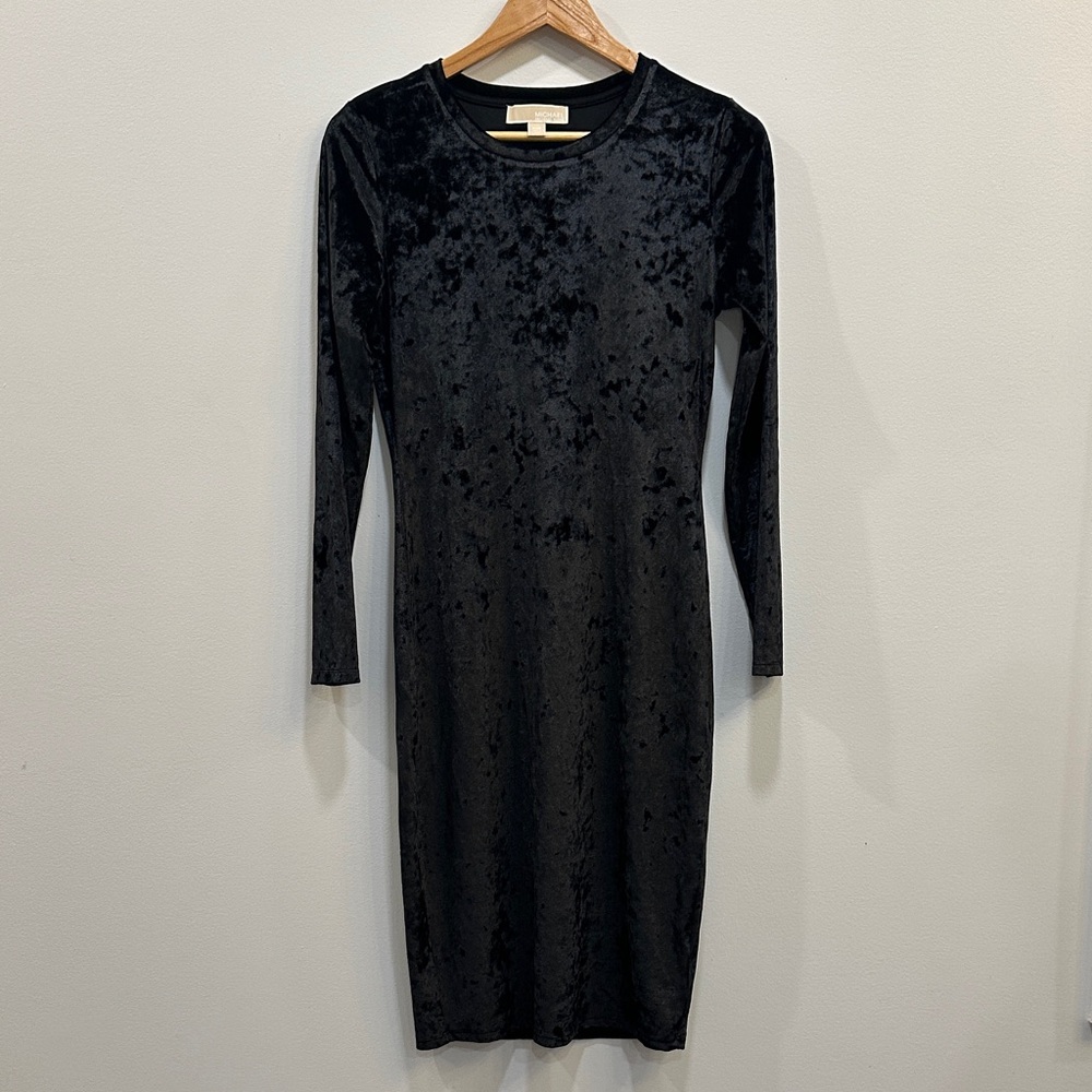Michael Kors Black Long Sleeve Dress